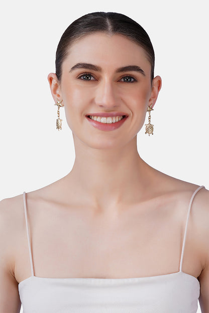 Beach Buddies Hand-Beaded Statement Earrings