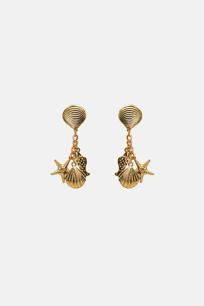 Ocean Breeze Baubles Hand-Beaded Statement Earrings