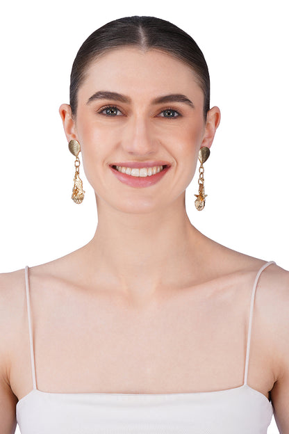 Ocean Breeze Baubles Hand-Beaded Statement Earrings