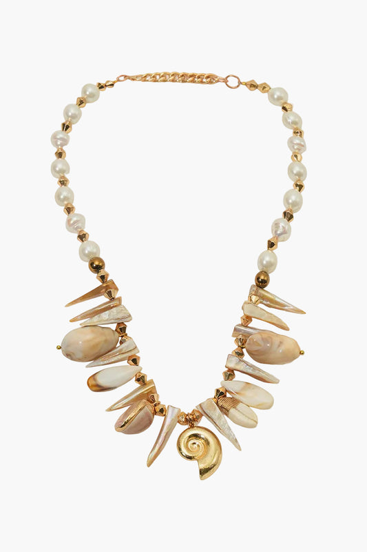 Natural Shore Handcrafted Boho Charm Necklace