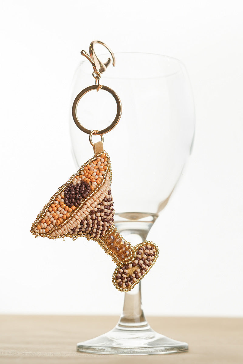 Classic Shaken Martini Cocktail Bag Charm