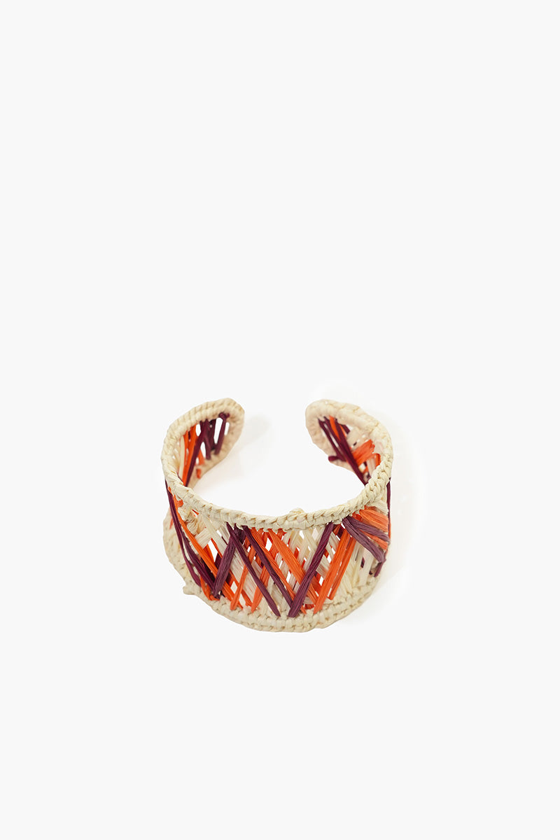 Organic Raffia Artisanal Raffia Bangle
