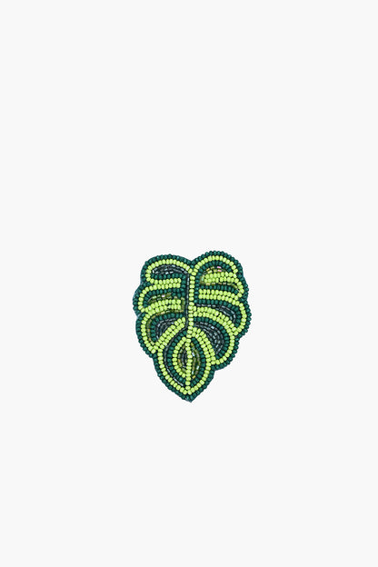 J Lo Jungle Beaded Brooch