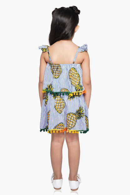 Pineapple Stripe Skirt  4-7 Years