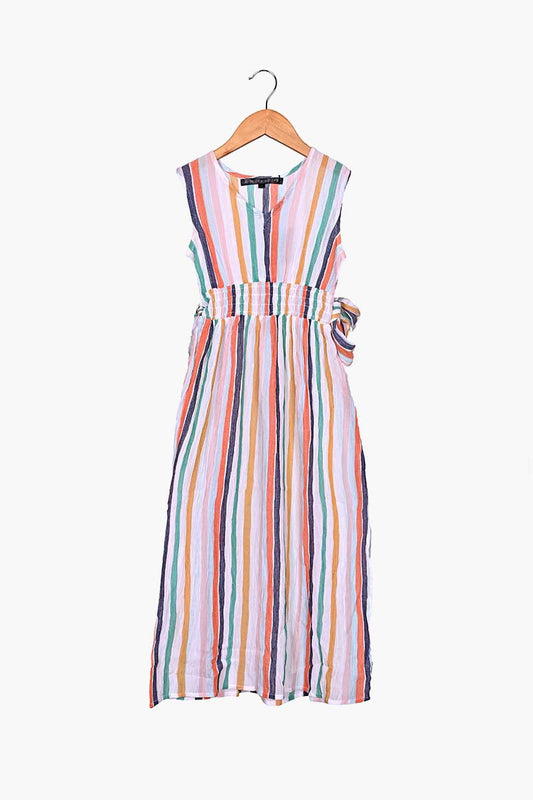 Atlantis Glaze Kids Maxi Dress  4-7 Years