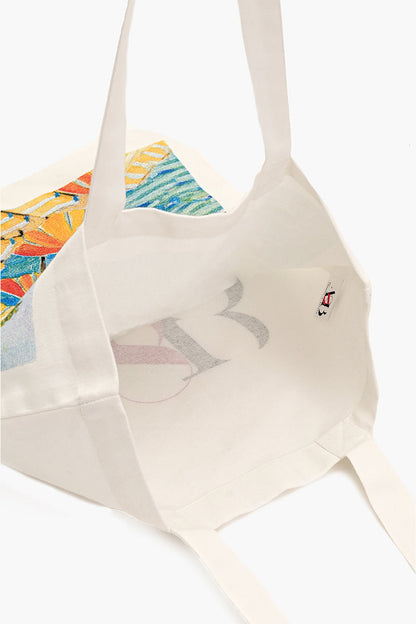 City Escape Canvas Tote Set of 4 – Ibiza, LA, Mykonos & Positano