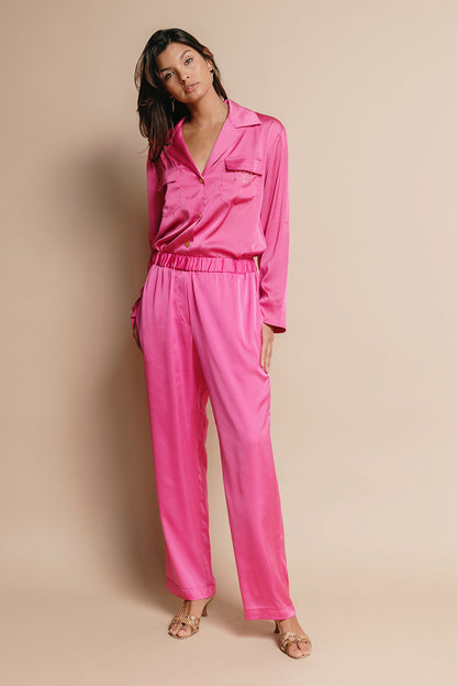 The Co-ord Set in Mediterrranean-Fuchsia