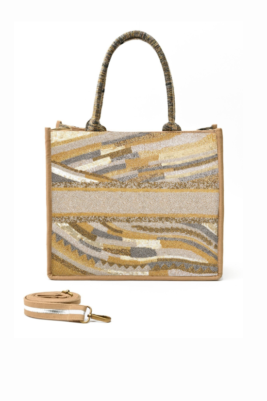 Golden Layers Tote