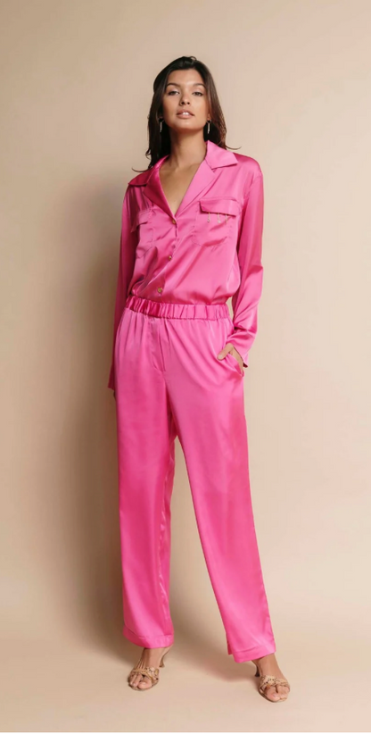 The Co-ord Set in Mediterrranean-Fuchsia