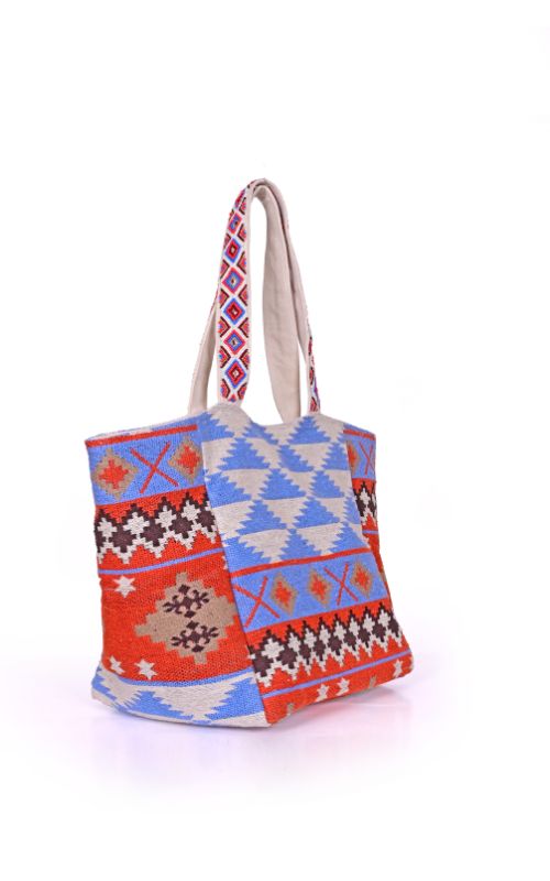 Mazarine Aztec Over-sized Tote