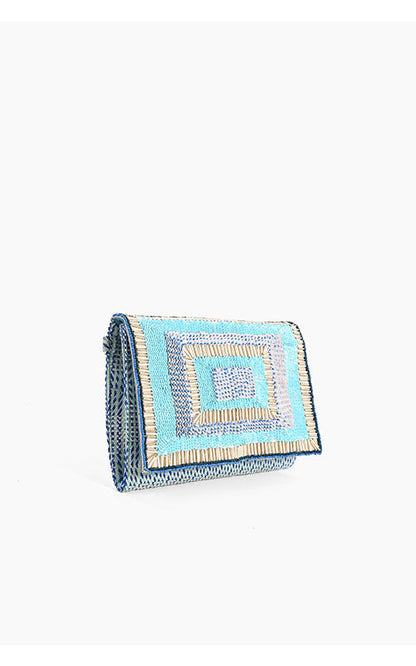 Blue Angel Clutch