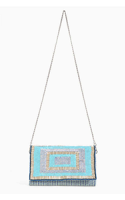 Blue Angel Clutch