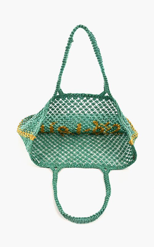 Soleil Jute Macrame Tote