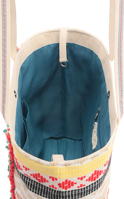 Butterfly Embellished Tote