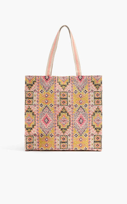Ancient Rug Inspired Tote