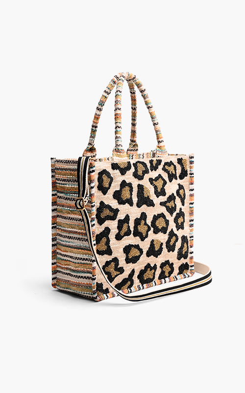Luxe Leopard Day Tote
