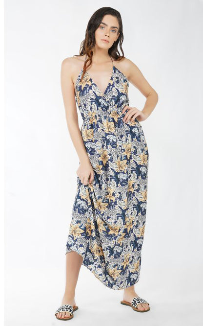 Cheerful Cheetah Maxi Dress