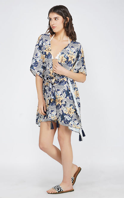 Set of 6 Cheerful Cheetah Kimono (S,M,L)- Discarded Bellas