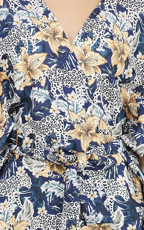 Set of 6 Cheerful Cheetah Kimono (S,M,L)- Discarded Bellas