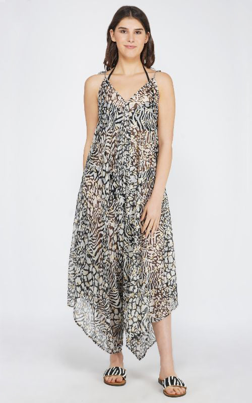 Always Animal Wide Leg Jumpsuit