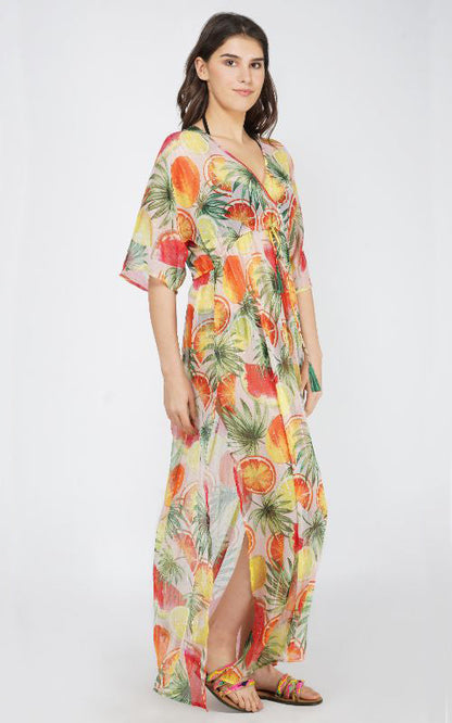 Fruit Punch Wrap Dress