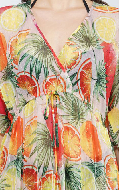 Fruit Punch Wrap Dress