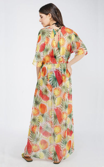 Fruit Punch Wrap Dress