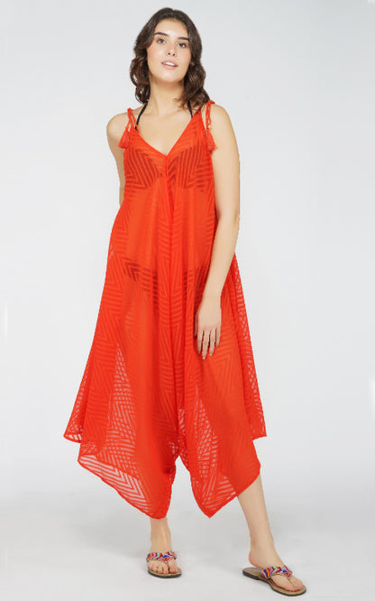 Red Carpet Ready Jumpsuit