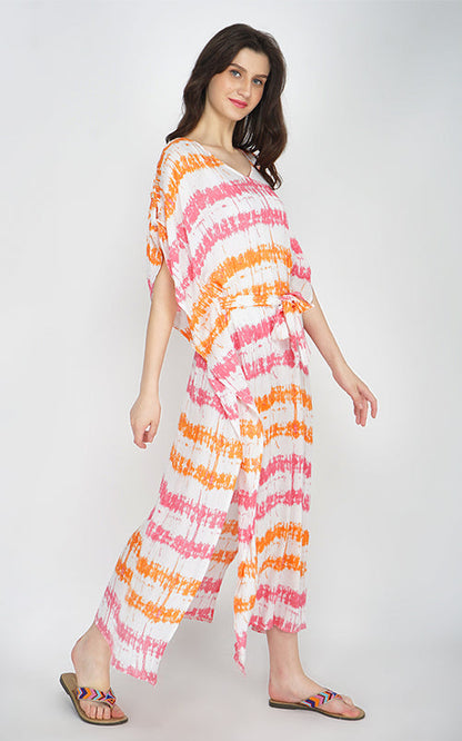 Set of 6 Reva Tie Dye Maxi Cover Up (S,M,L)