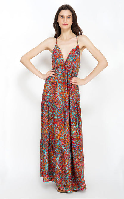 Leila Boho Maxi Dress