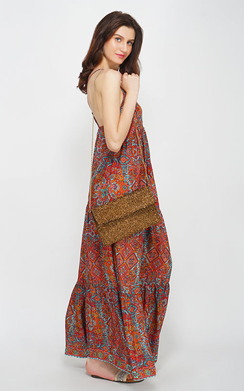 Leila Boho Maxi Dress