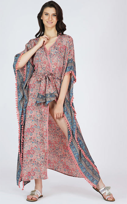 Set of 6 Nina Maxi Kimono Cover Up (S,M,L)