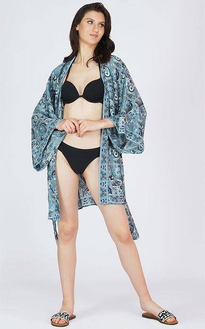 Set of 6 Sofia Kimono Cover Up (S,M,L)