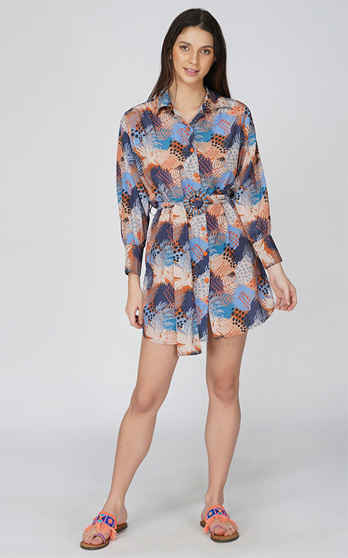 Autumn Glory Tunic Dress
