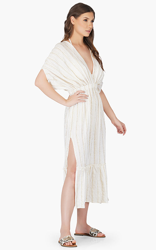 Golend Stripe Maxi Dress