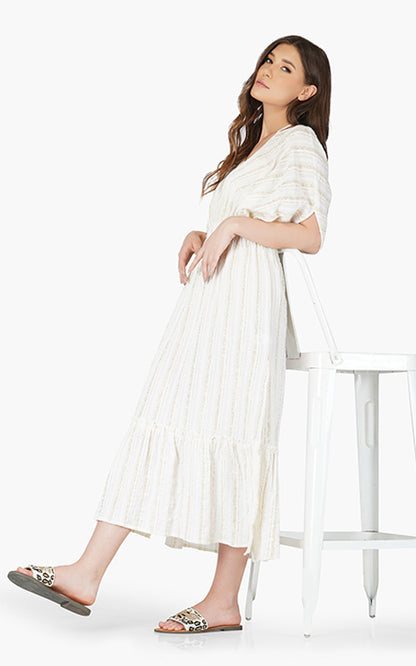 Golend Stripe Maxi Dress