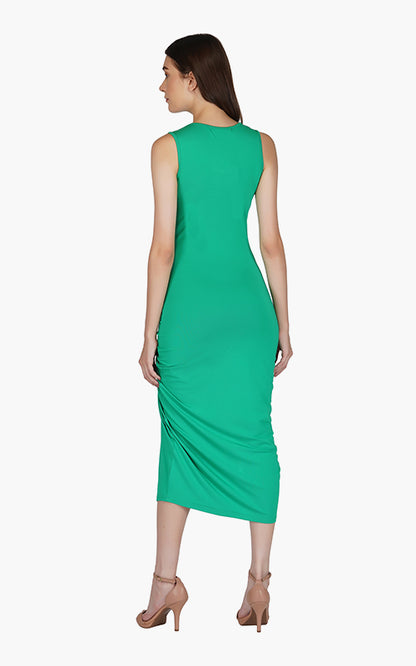 Set of 6 Emerald Viscose Knit Dress (S,M,L)