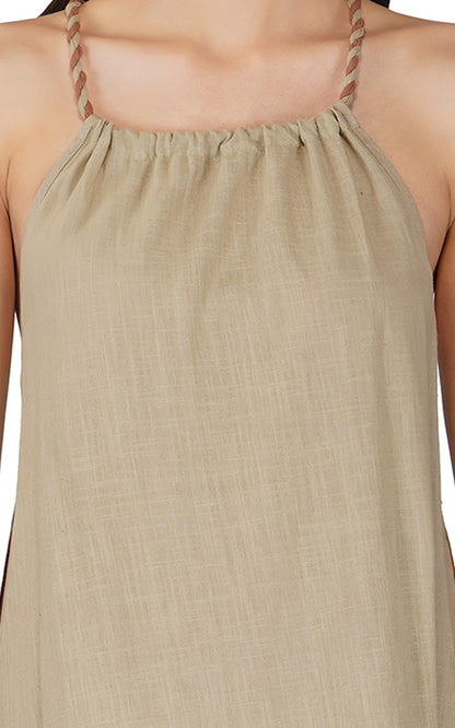 Set of 6 Sandstone Cotton Maxi Dress (S,M,L)