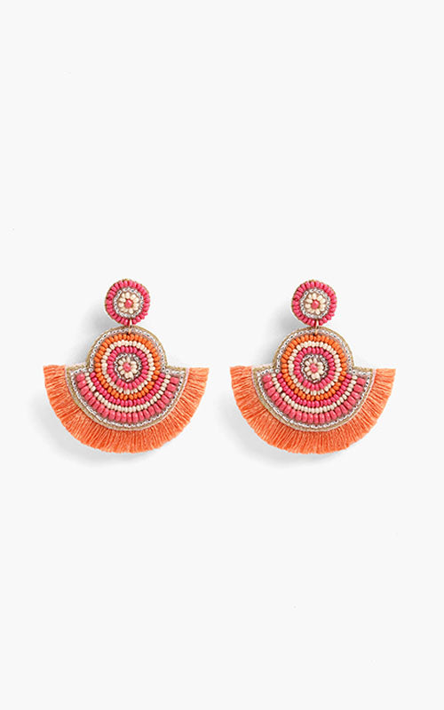 Sunburst Embellished Earrings