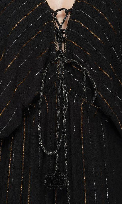Obsidian Stripe Maxi Dress