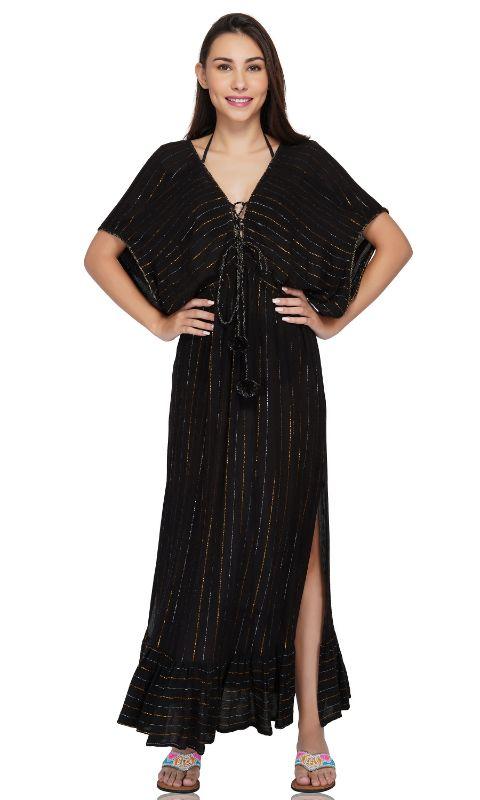 Obsidian Stripe Maxi Dress